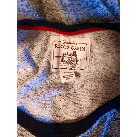 Roots Cabin Large Heathered Raglan Sweatshirt, Canada, Chenille Red Beaver Women - Picture 5 of 7